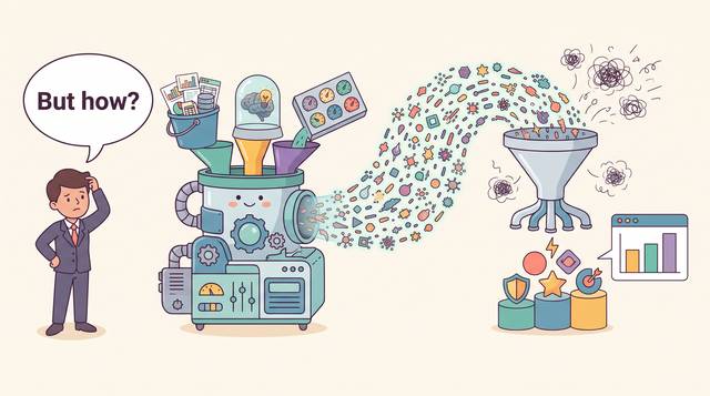 a picture showing a man wondering about how silicon personas work